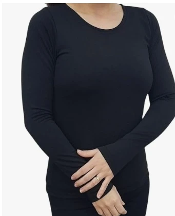 Blusa térmica peluciada segunda pele